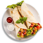 Chicken Wrap Shawarma 